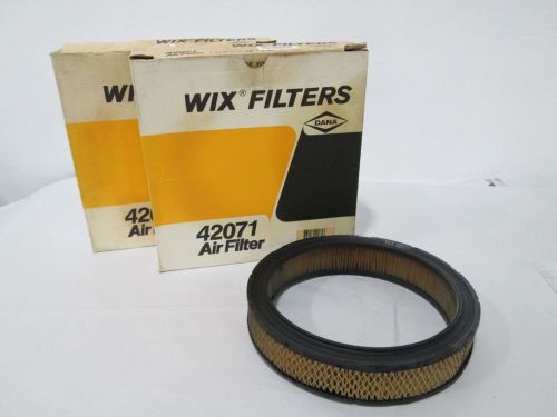 LOT 2 NEW WIX 42071 PNEUMATIC FILTER 11.030IN ID 8.925IN ID D277154