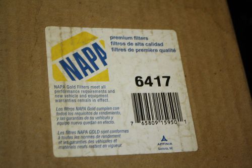 New Old Stock Napa Filter # 6417  Wix # 46417 See Description