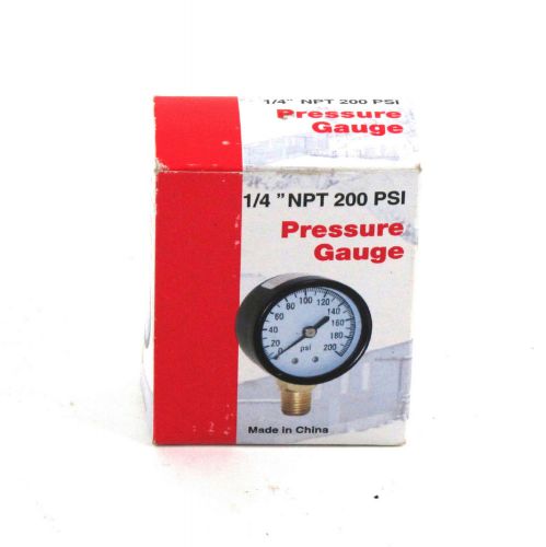 ProPlumber Steel Pressure Gauge- PP200G
