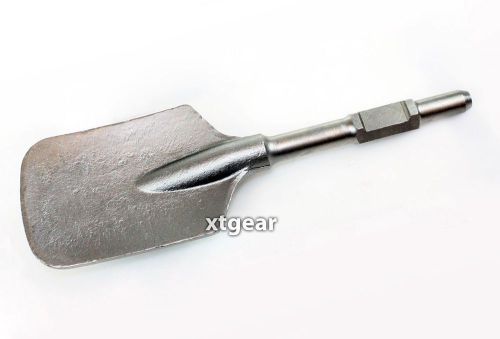 1-1/8&#034; Hex Clay Spade Scoop Shovel Bit PH65 Demolition Hammer Jack Hammers Tool