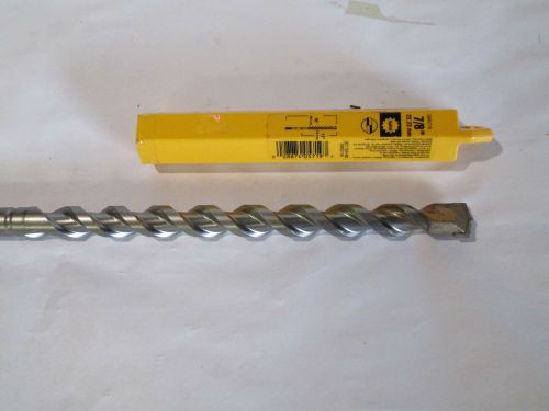DeWalt DW5719 7/8&#034; x 11&#034; x 16&#034; 2-Cutter Spline Shank Rotary Hammer Bit NEW