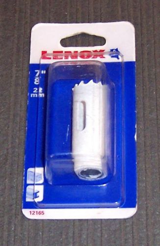 Lenox 12165  7/8&#034; bi-metal hole saw wood/metal for sale