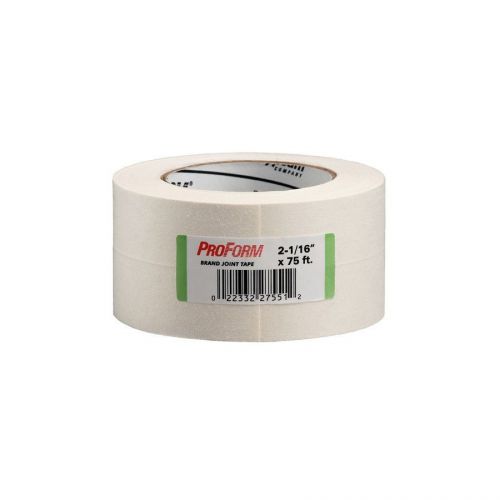30 Rolls of 2 1/16&#034; x 75&#039; ProForm White/Buffed Joint Tape