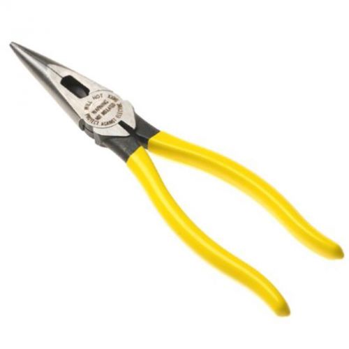 LONG-NOSE PLIERS 8&#034; KLEIN TOOLS Snap Ring D203-8 092644710285