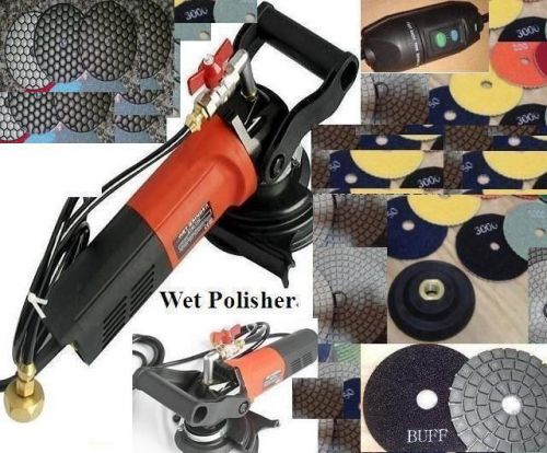 Wet variable speed polisher premium dry wet pad glaze buff concrete stone 28 pad for sale