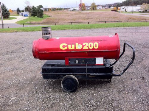 Wacker neuson kerosene / diesel heater hd artic bear cub 200 for sale