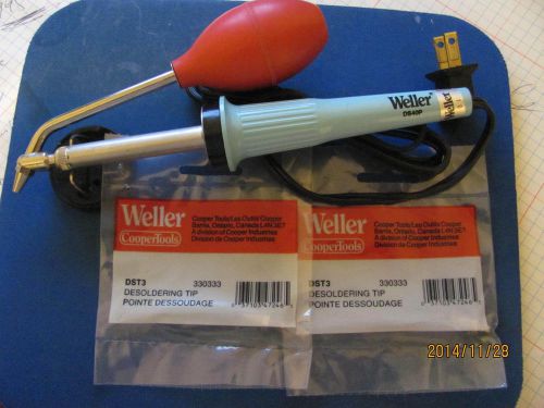 WELLER DS40PDESOLDERING IRON WITH STAND AND TWO EXTRA TIPS