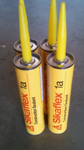 Sikaflex 1a  gray polyurethane construction sealant/caulking 4 tubes