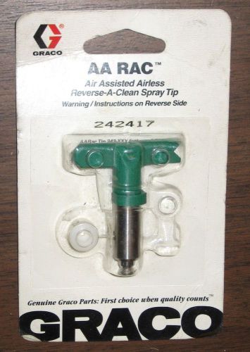 Graco 242417 Air Assisted Reverse-A-Clean AA RAC Airless Spray Tip