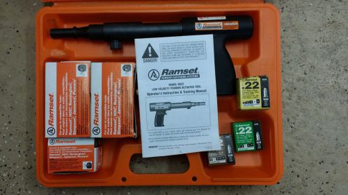 Ramset model rs22 powder fastening system for sale