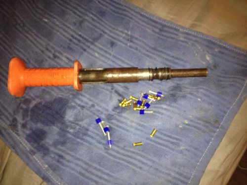 Remington powder actuated tool model 476 w/ box of .22 ramset for sale