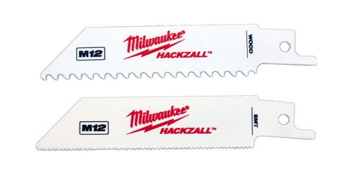 Milwaukee hackzall blades - 2pk emt/wood for sale