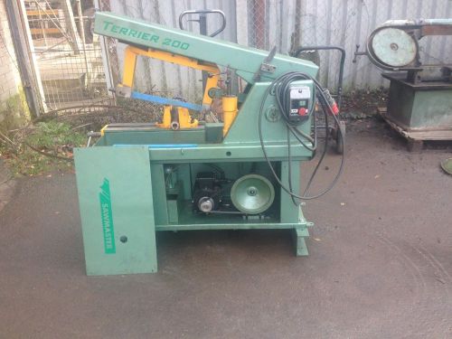 Look@ 3 phase qualters &amp; smith terrier sawmaster 200 (8&#034;) power hacksaw for sale