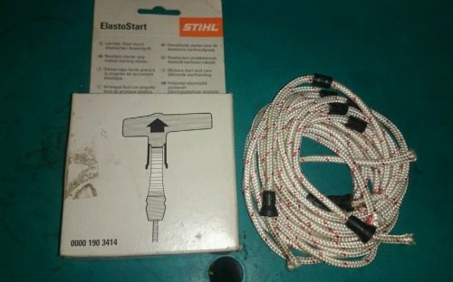 Genuine stihl elastostart &amp; 5 genuine starter cords