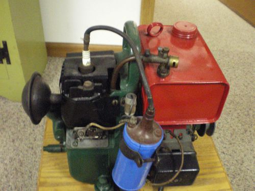Continental Tinny Tim 6 volt battery charger gas powered generator, antique 1930