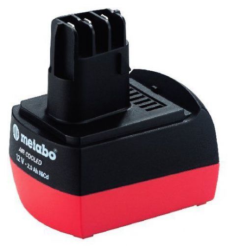 Metabo 625474000 BSZ Type 12-Volt 2.0 Amp Hour NiCad Pod Style Battery