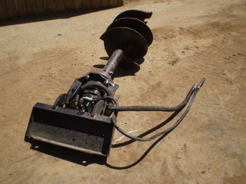 2006 Toro Ditch Witch Mini Skid Steer Auger Attachment w/ 20&#034; Auger