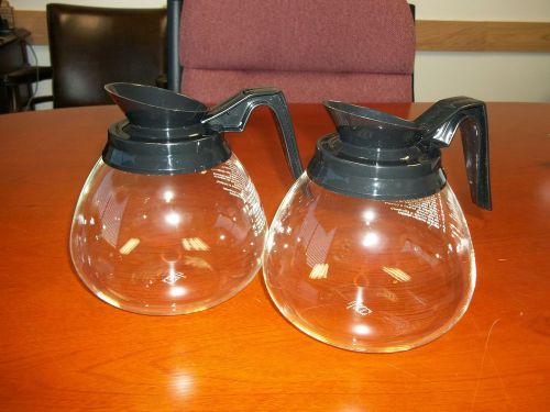2 Pack - 12 Cup Commercial Coffee Pots/Carafes/Decanters for Bunn - Regular
