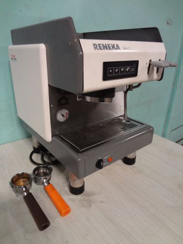 &#034;reneka&#034; commercial digital programmable espresso machine, w/2 portifilters for sale