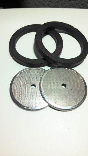 2x rancilio group gaskets and screens- oem parts for sale