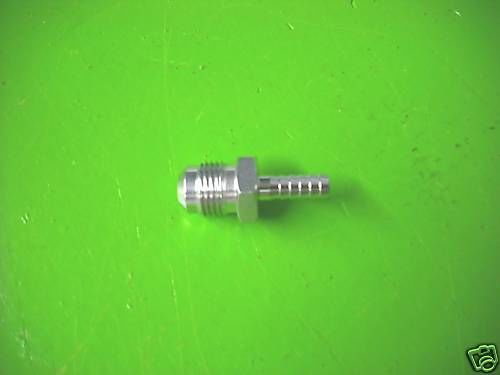 Stainless Flare to Barb Adapter 3/8MF x 1/4&#034; Barb 14980