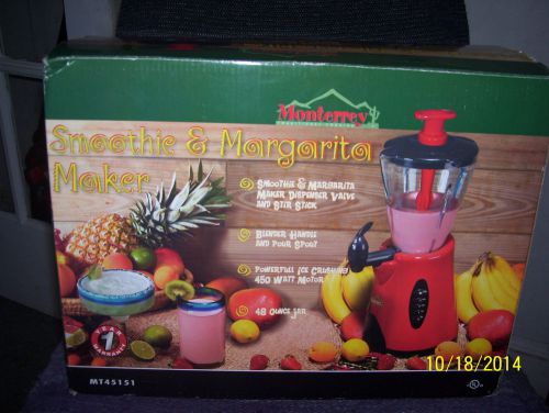 Monterrey Smoothie &amp; Margarita Maker-NEW in box