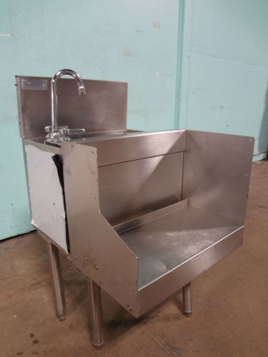 &#034; glas tender &#034; commercial modular under counter s.s. bar wash sink w/faucet, for sale