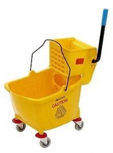 Adcraft MB-36L 36 Liter Mop Bucket Wringer With Trolly