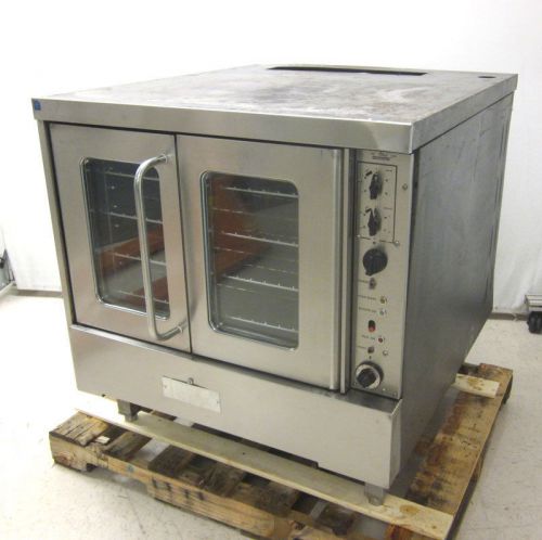 Franklin chef laminaire restaurant gas convection oven 2 door 44k-btu/hr ghcv-1a for sale