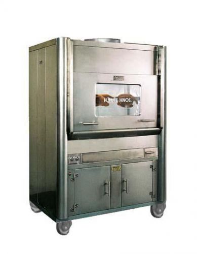 COMMERCIAL CHARCOAL ROTISSERIE OVEN CAPACITY 48 CHICKENS. NSF APPROVED