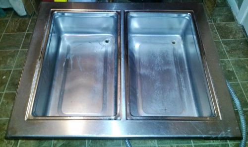  Delfield Dual (2) 12&#034; x 20&#034; Pan Wet / Dry Electric Hot Food Well 