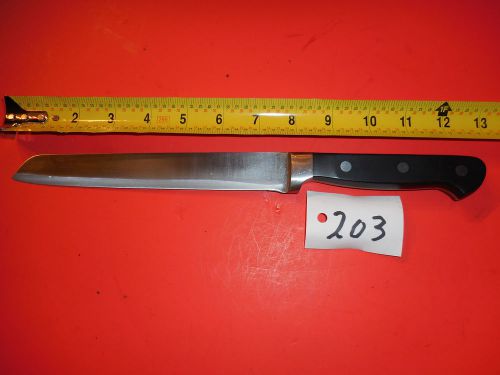 8&#034; KITCHEN KNIFE THE NAME IS WORNE OFF #203