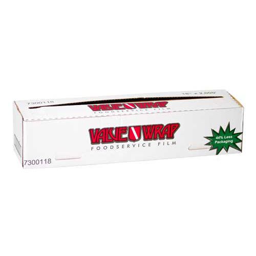 Anchor packaging 18&#034;x2000&#039; cutterbox cling film valuewrap 1 roll for sale
