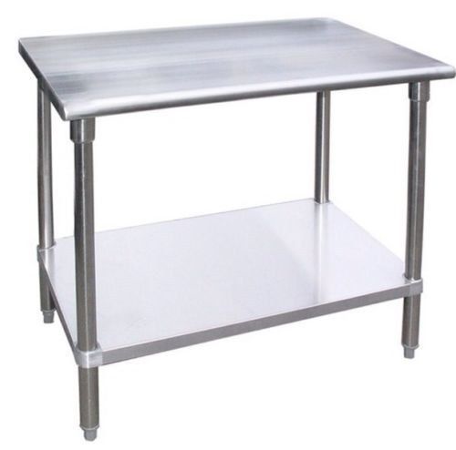 Work table food prep restaurant supply stainless steel 24&#034; x 60&#034; nsf for sale