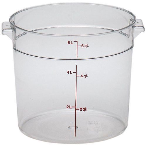 Cambro rfscw6 6 qt capacity food storage container for sale
