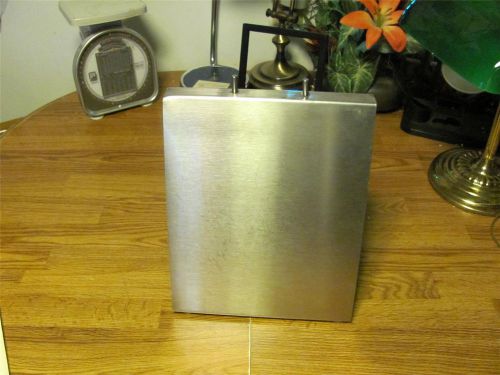 Commercial stainless steel deli bag sacking stand rack-hubert-good used cond for sale