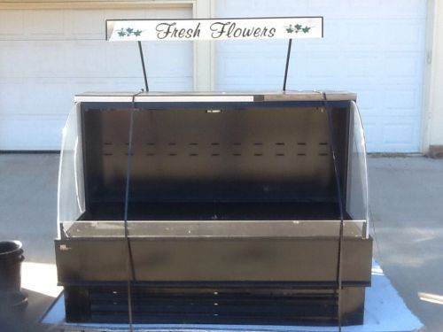 Floral Case / Reach In Floral Cooler Open Front Flower Display Retail Flower