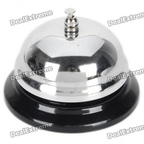 Metal Desk Desktop Call Bell Use For Receptionists Hotel Dining Room -85mm Dia
