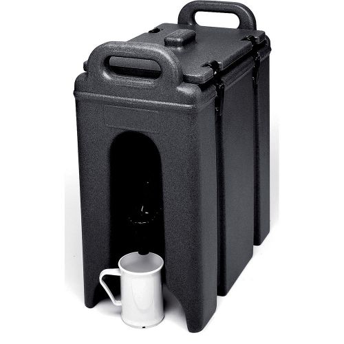 Cambro 2.5 gal. insulated beverage dispenser black 250lcd-110 for sale