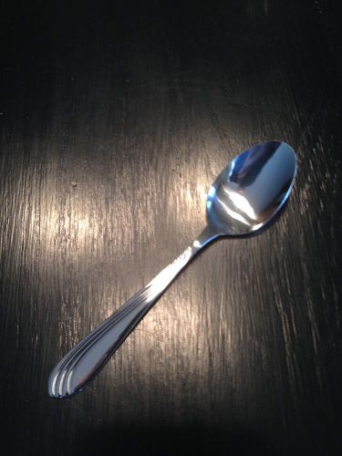 12 RIVA TEASPOONS HEAVY WEIGHT BY BRANDWARE FREE SHIPPING USA ONLY