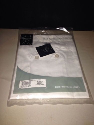 San Jamar - Chef Revival J105-S Front-of-the-House Chef&#039;s Coat
