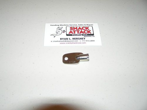*vendstar 3000 back door tubular key #197 (oem) new - free 2-5 day ship! for sale