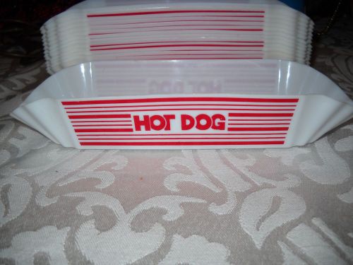 Hot Dog Holders 14 Plastic New