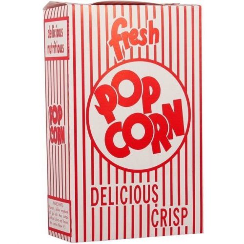 Popcorn Boxes (25) 1E Close-top