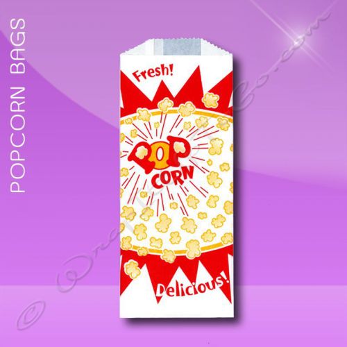 Popcorn Bags – 3-1/2 x 2 x 8 – Printed