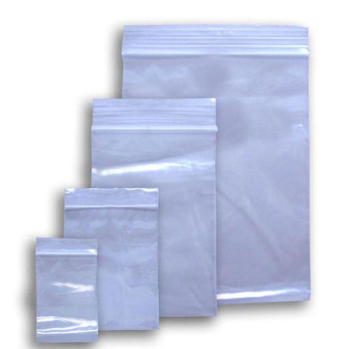 500 ziplock zip lock 9x12 medium reclosable clear plastic poly bags 2 mil 9&#034;x12&#034; for sale
