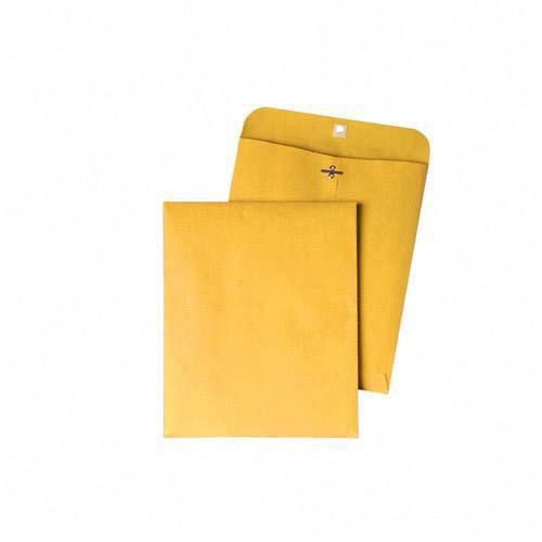 25 BUSINESS ENVELOPES 9x12 Kraft Clasp Manila Shipping Catalog Yellow Brown Flap