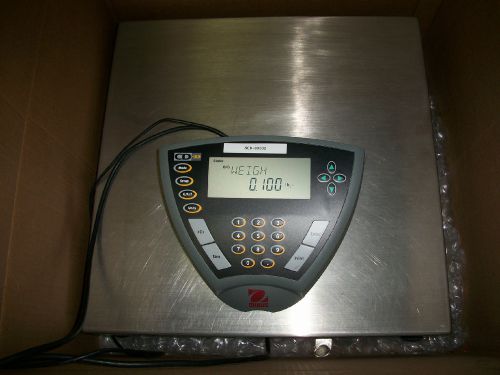 OHAUSE CHAMP SQUARE CQ50L 100LB SCALE W/CD-33 CONTROL