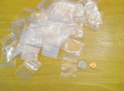 Wholesale Lot of 500 Little Plastic Bags, 2 x 1.5 inches, Ziplock Style