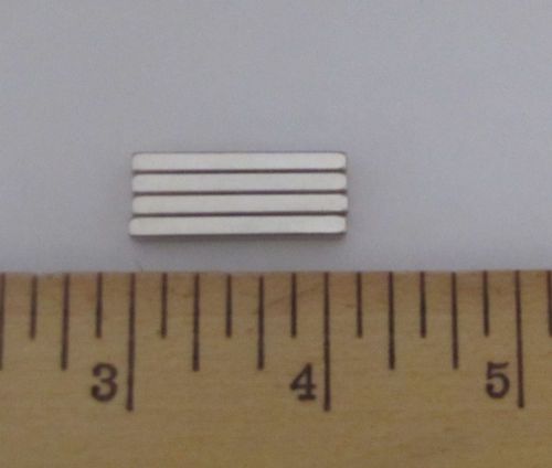 20 Strong Rare Earth Neodymium NdFeB Bar Magnets 30 mm x 5 mm x 3 mm N35